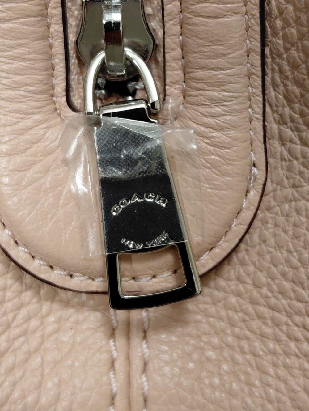 Coach Pink Lexy Pebble Leather Shoulder Bag F28997 - Picture 14 of 16